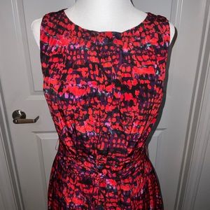 Mark New York Red multicolored dress.